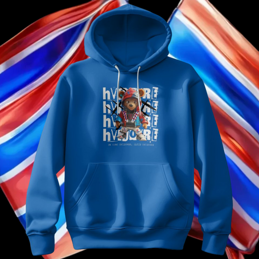 Hvidovre Hoodie m. figur.