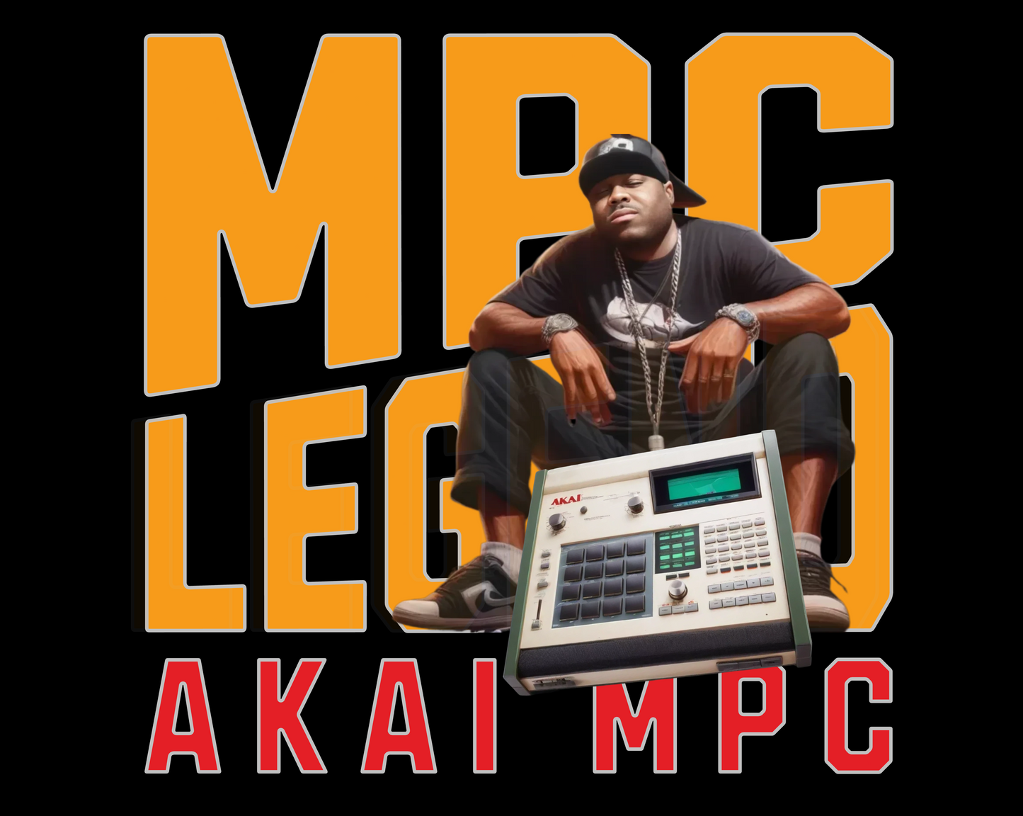 AKAI MPC Hoodie, Just Blaze edition.